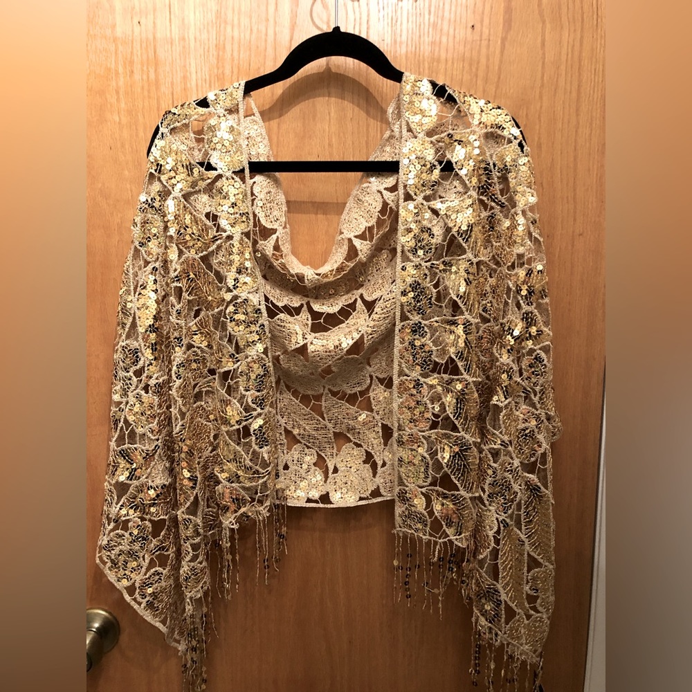 NEW Blake Boutique Sequin Shawl